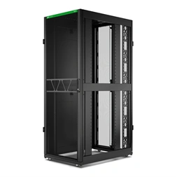 APC NetShelter SX Gen2 19" 42U 750x1070 mm perforált ajtós fekete szerver szekrény