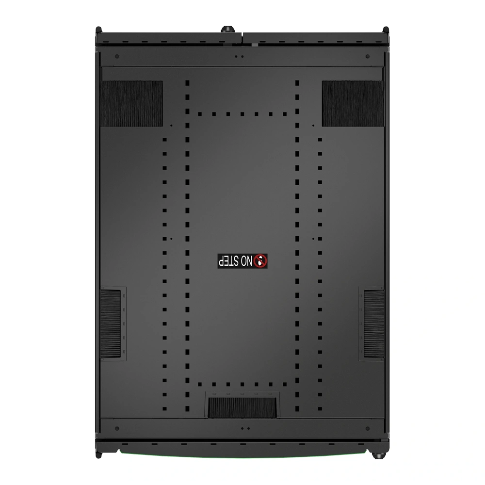 APC NetShelter SX Gen2 19" 42U 750x1070 mm perforált ajtós fekete szerver szekrény