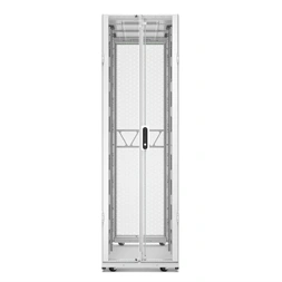 APC NetShelter SX Gen2 19" 48U 600x1200 mm perforált ajtós fehér szerver szekrény