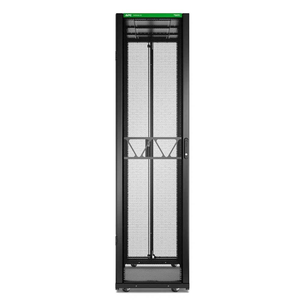 APC NetShelter SX Gen2 19" 48U 600x1200 mm perforált ajtós fekete szerver szekrény