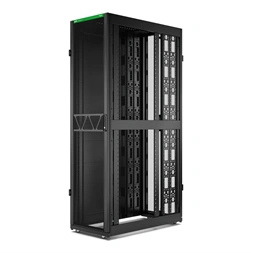 APC NetShelter SX Gen2 19" 48U 600x1200 mm perforált ajtós fekete szerver szekrény