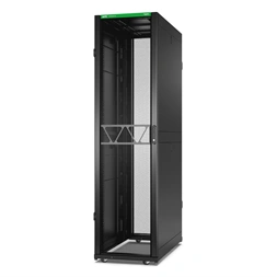 APC NetShelter SX Gen2 19" 48U 600x1200 mm perforált ajtós fekete szerver szekrény