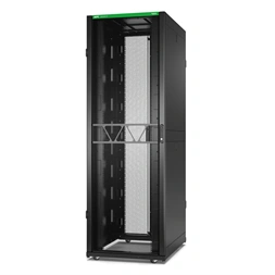 APC NetShelter SX Gen2 19" 48U 750x1070 mm perforált ajtós fekete szerver szekrény