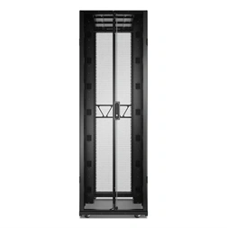 APC NetShelter SX Gen2 19" 48U 750x1200 mm perforált ajtós fekete szerver szekrény
