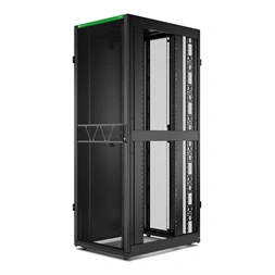 APC NetShelter SX Gen2 19" 48U 800x1070 mm perforált ajtós fekete szerver szekrény