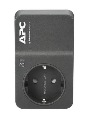 APC PM1WB-GR SURGE PROTECTOR fekete túlfeszültségvédő