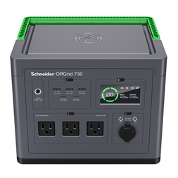 APC PPS730-GR OffGrid 730 738Wh Lítium-ion 230V hordozható akkumulátor állomás