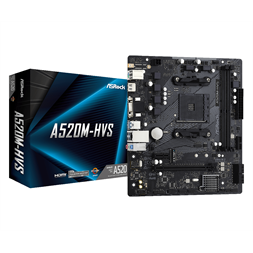 ASRock A520M-HVS AMD A520 SocketAM4 mATX alaplap