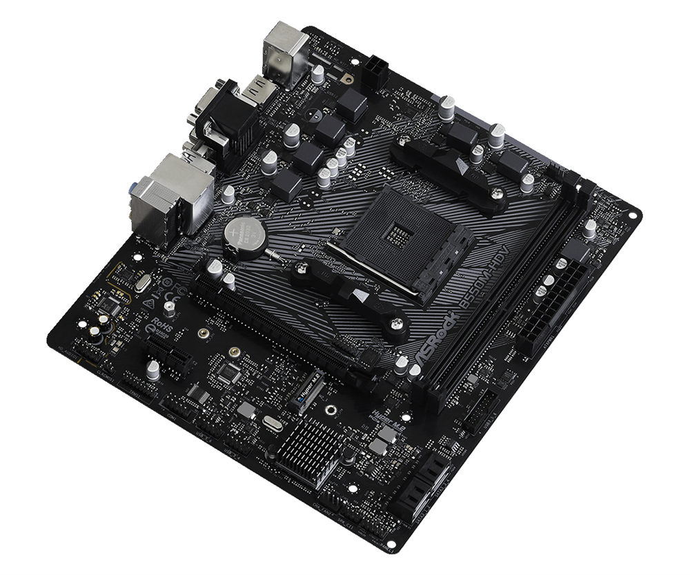 ASRock B550M-HDV AMD B550 SocketAM4 mATX alaplap
