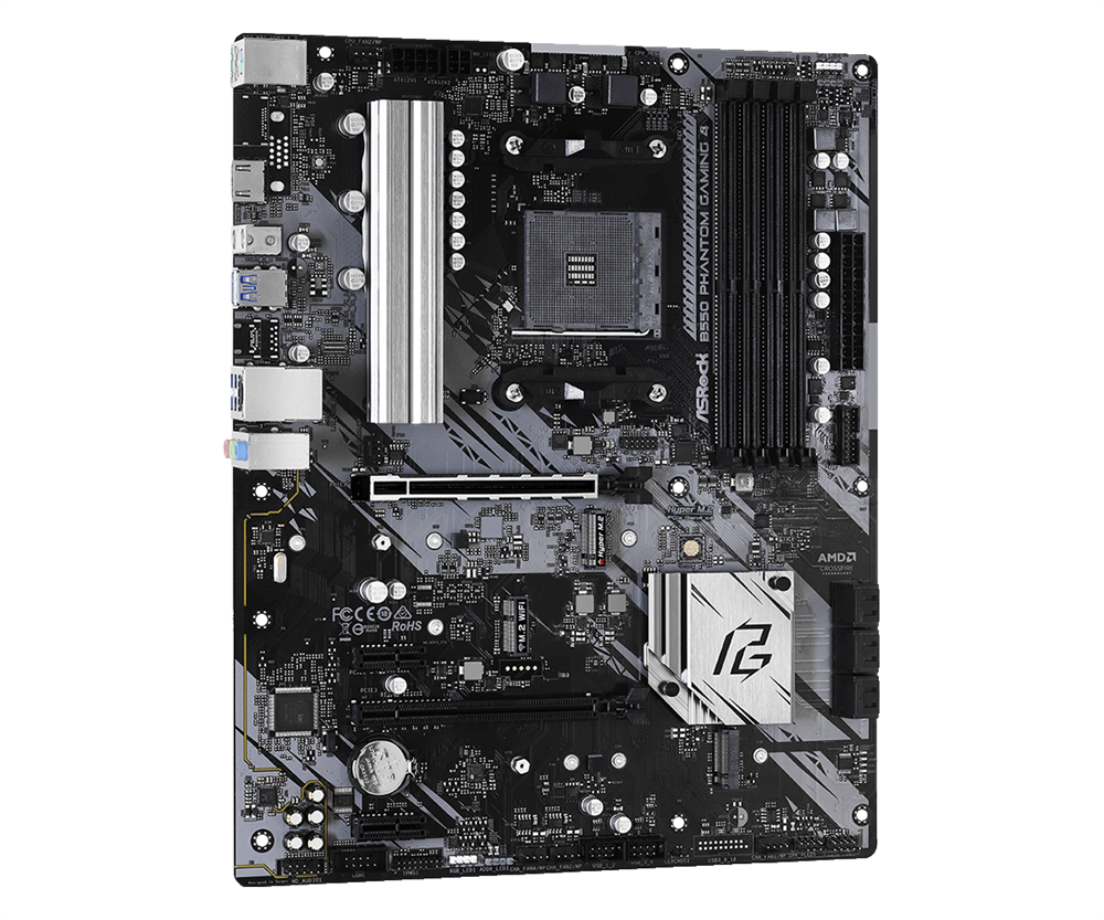 ASRock B550 PHANTOM GAMING 4 AMD B550 SocketAM4 ATX alaplap