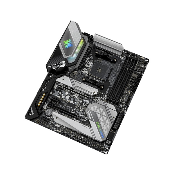 ASRock B550 STEEL LEGEND AMD B550 SocketAM4 ATX alaplap
