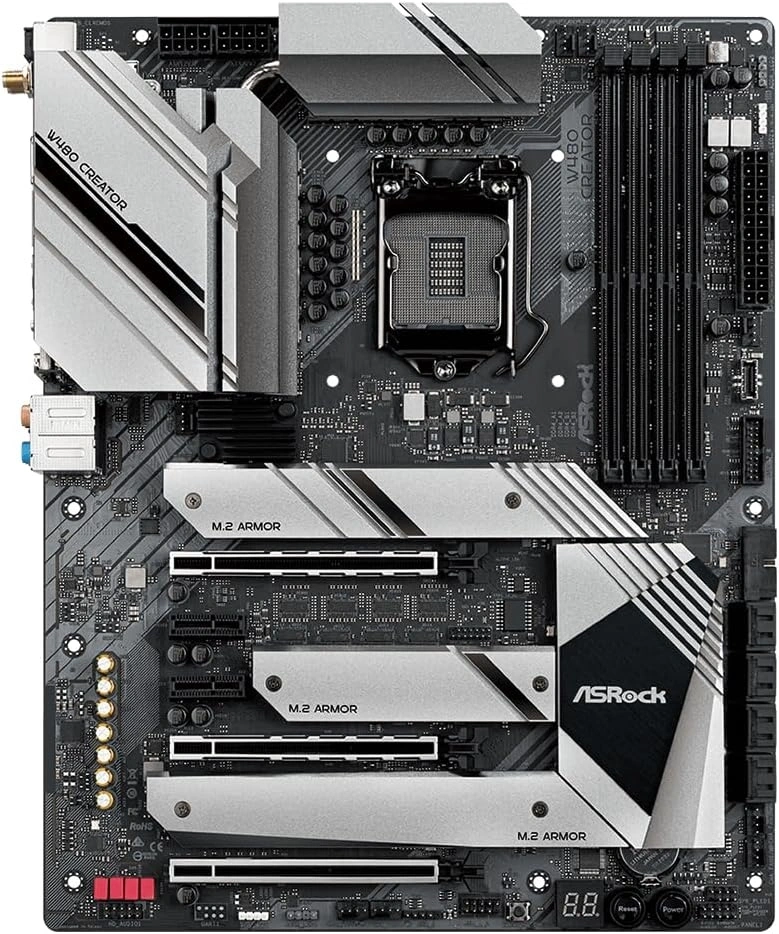ASRock CREATOR Wi-Fi Intel W480 LGA1200 ATX alaplap