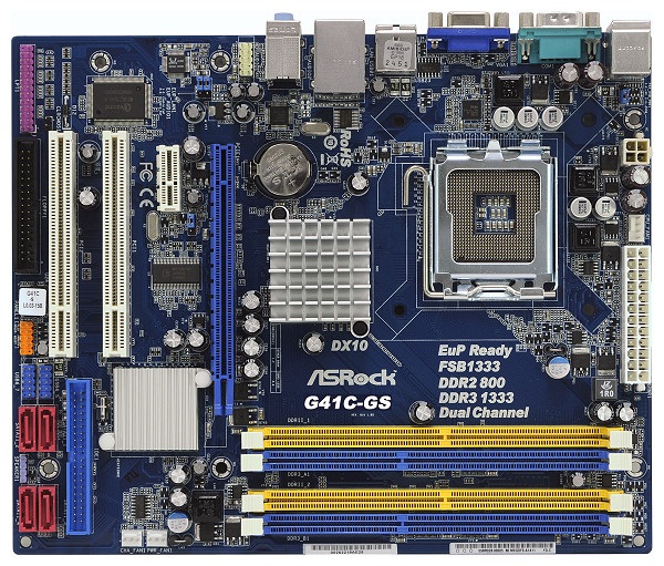 ASRock G41C-GS Intel G41 LGA775 mATX alaplap