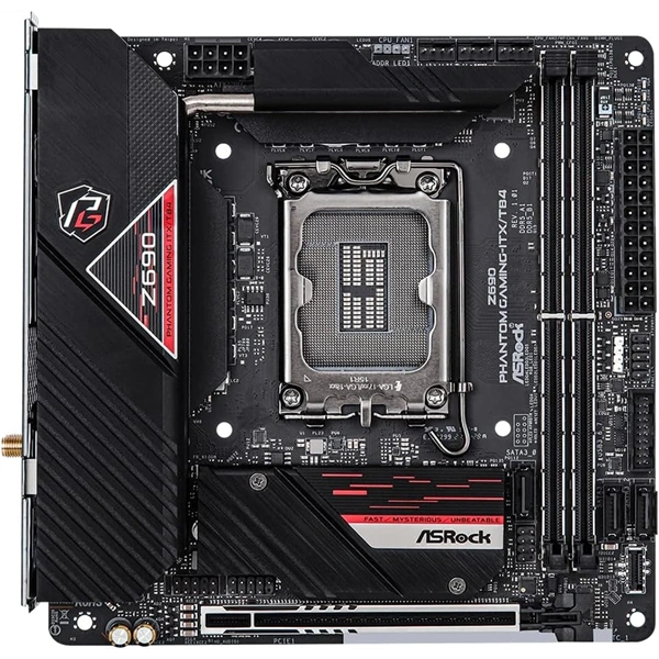 ASRock PHANTOM GAMING Wi-Fi Intel Z690 LGA1700 Mini-ITX alaplap