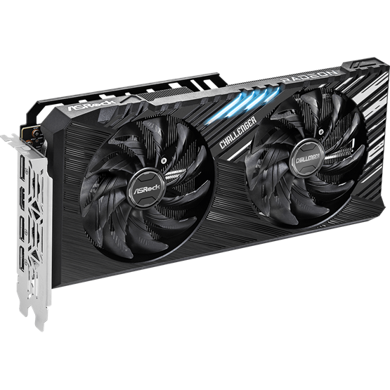 ASRock Radeon RX 7600 XT Challenger AMD 16GB GDDR6 128bit PCIe videókártya