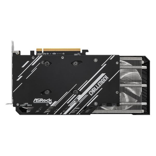 ASRock Radeon RX 7600 XT Challenger AMD 16GB GDDR6 128bit PCIe videókártya