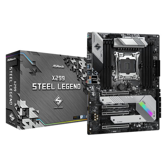 ASRock STEEL LEGEND Intel X299 LGA2066 ATX alaplap