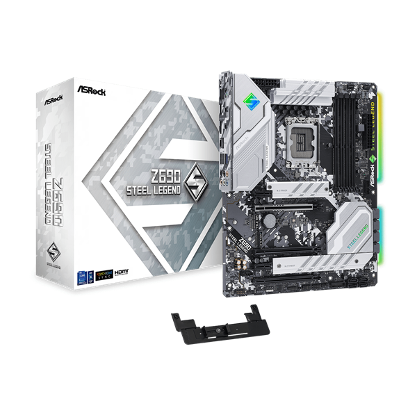 ASRock STEEL LEGEND Intel Z690 LGA1700 ATX alaplap