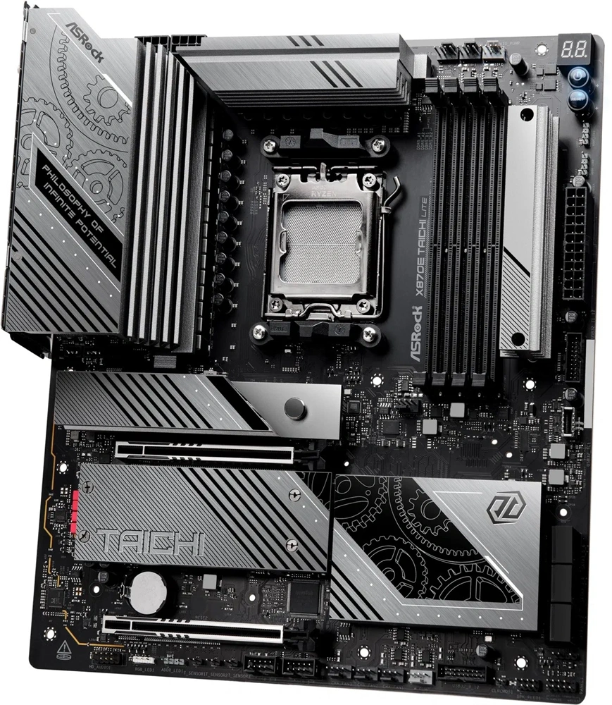 ASRock TAICHI LITE Wi-Fi AMD X870E AM5 EATX alaplap