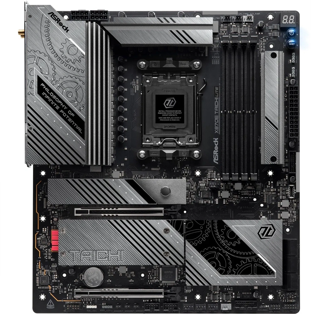 ASRock TAICHI LITE Wi-Fi AMD X870E AM5 EATX alaplap