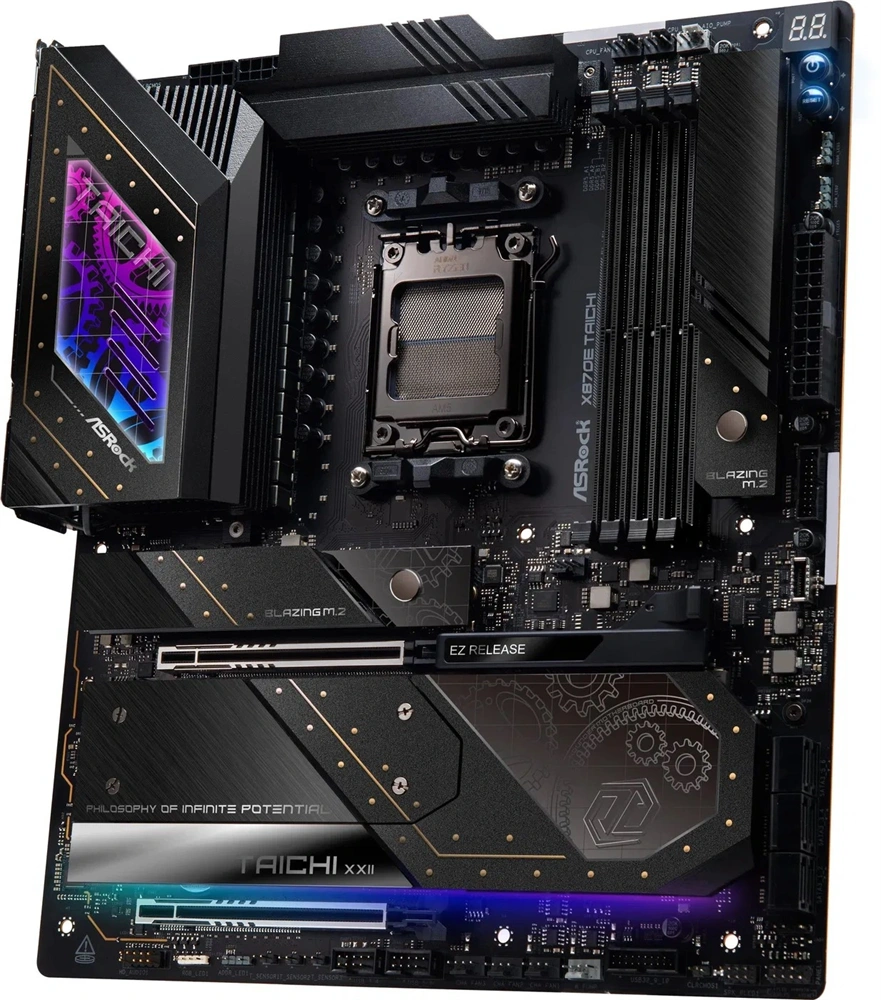 ASRock TAICHI Wi-Fi AMD X870E AM5 EATX alaplap