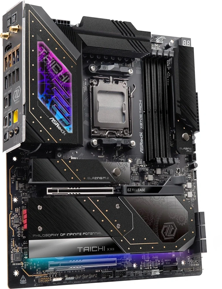 ASRock TAICHI Wi-Fi AMD X870E AM5 EATX alaplap
