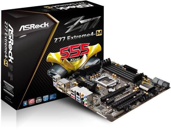 ASRock Z77 EXTREME4-M Intel Z77 LGA1155 mATX alaplap