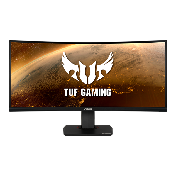 ASUS 35" TUF Gaming VG35VQ WQHD VA 100Hz DP/HDMI/USB ívelt gamer monitor
