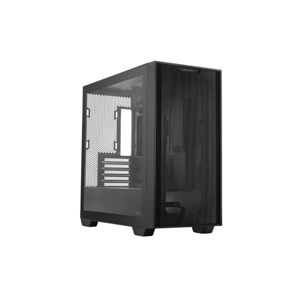 ASUS A21 fekete (táp nélküli) ablakos mATX ház (Újracsomagolt)