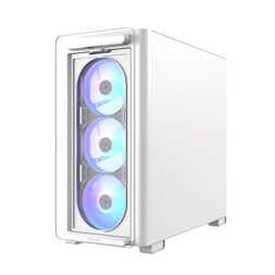 ASUS A23 PLUS fehér (táp nélküli) ablakos mATX ház
