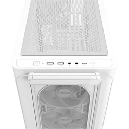 ASUS A23 PLUS fehér (táp nélküli) ablakos mATX ház