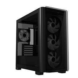 ASUS A23 PLUS fekete (táp nélküli) ablakos mATX ház