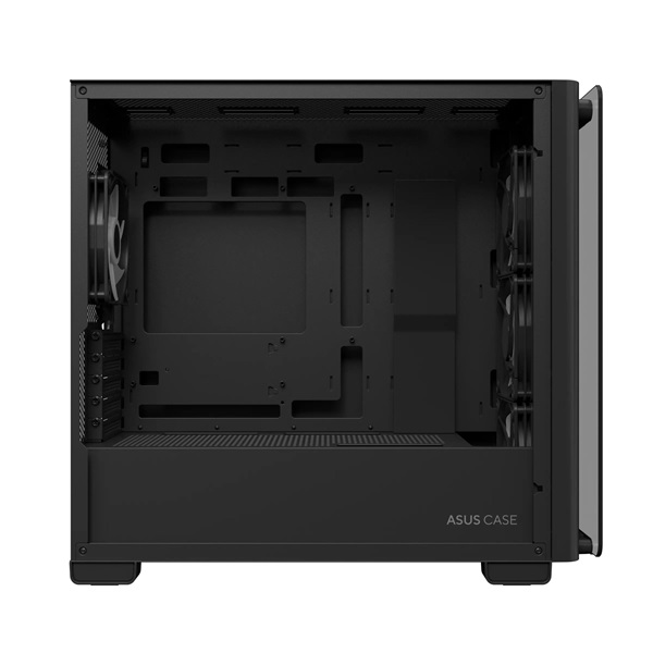 ASUS A23 PLUS fekete (táp nélküli) ablakos mATX ház