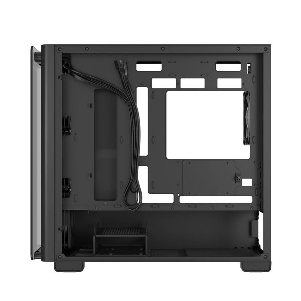 ASUS A23 PLUS fekete (táp nélküli) ablakos mATX ház