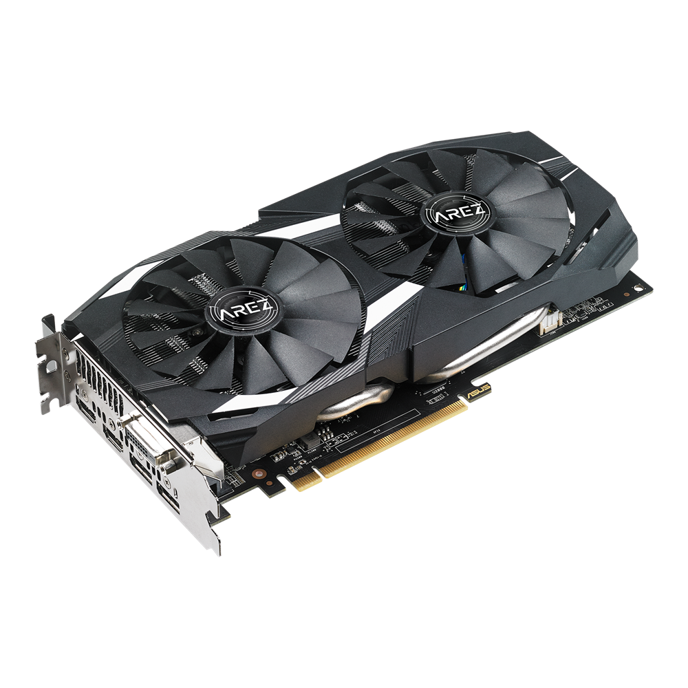 ASUS AREZ-DUAL-RX580-O8G AMD 8GB GDDR5 256bit PCIe videókártya