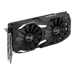 ASUS AREZ-DUAL-RX580-O8G AMD 8GB GDDR5 256bit PCIe videókártya