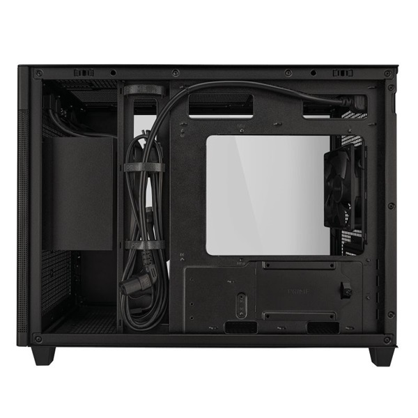 ASUS ASUS Prime AP201 fekete (táp nélküli) ablakos mATX ház