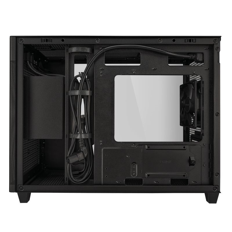 ASUS ASUS Prime AP201 fekete (táp nélküli) ablakos mATX ház