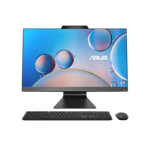 ASUS AiO 23,8"FHD Touch/AMD Ryzen 3 R3-7320U/8GB/512GB/Int.VGA/NoOS/fekete All-in-One asztali számítógép