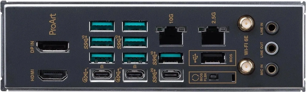ASUS Alaplap AM5 PROART X670E-CREATOR WIFI AMD X670, ATX