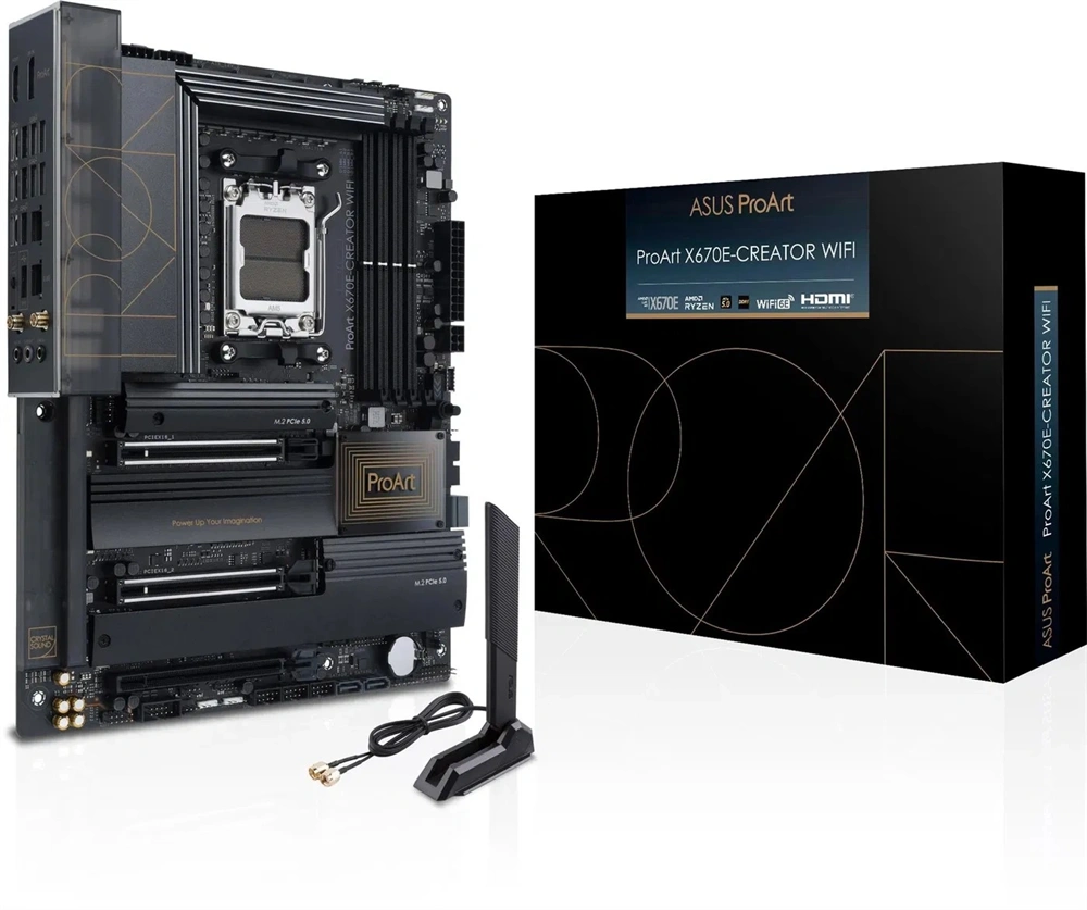 ASUS Alaplap AM5 PROART X670E-CREATOR WIFI AMD X670, ATX