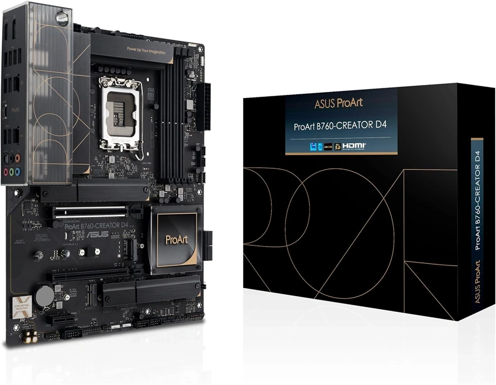 ASUS Alaplap S1700 PROART B760-CREATOR D4 INTEL B760, ATX