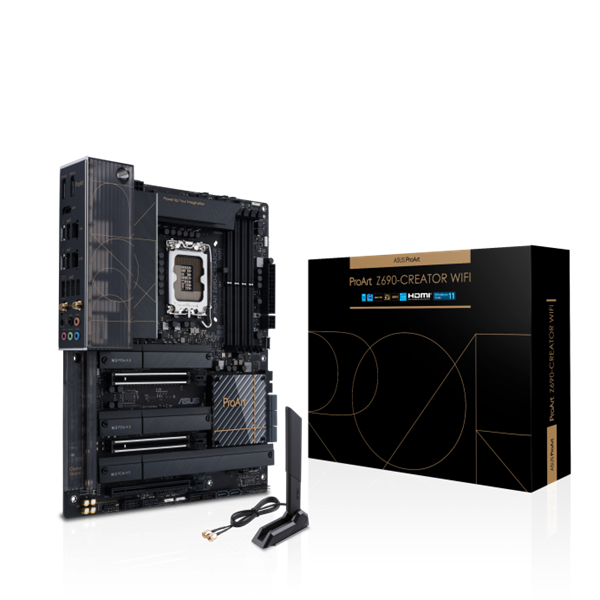 ASUS Alaplap S1700 PROART Z690-CREATOR WIFI INTEL Z690, ATX