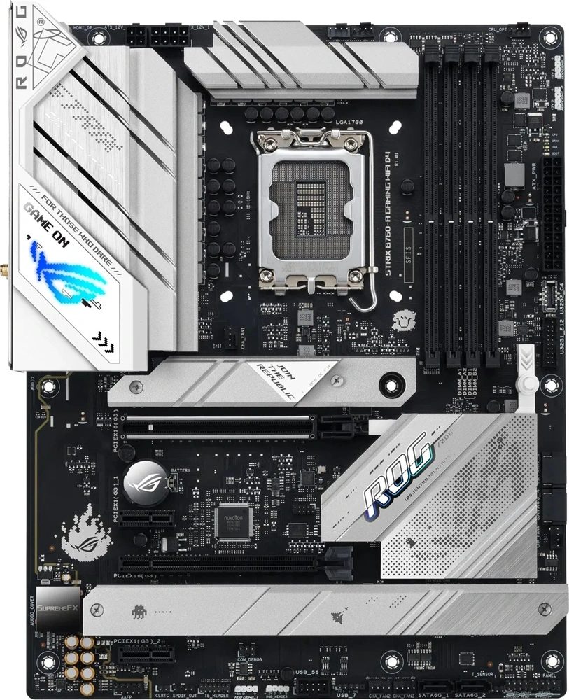 ASUS Alaplap S1700 ROG STRIX B760-A GAMING WIFI INTEL B760, ATX