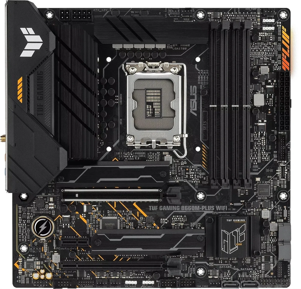 ASUS Alaplap S1700 TUF GAMING B660M-PLUS WIFI INTEL B660, mATX