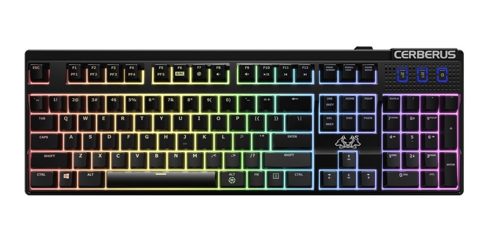ASUS Cerberus mech HUN RGB világító gamer billentyűzet