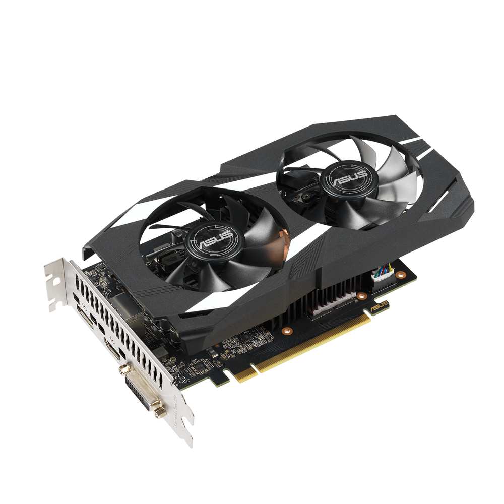 ASUS DUAL-GTX1650-4GD6-P nVidia 4GB GDDR6 128bit PCIe videokártya