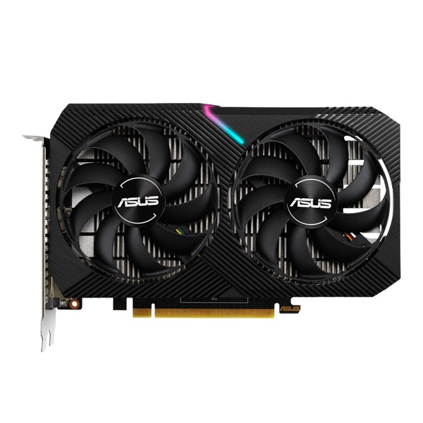 ASUS DUAL-GTX1650-O4GD6-MINI nVidia 4GB GDDR6 128bit PCIe videokártya