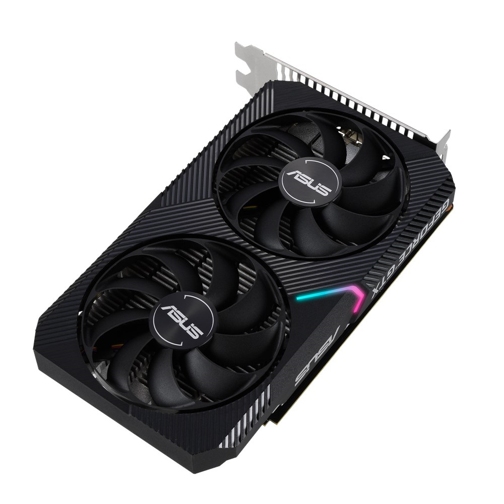ASUS DUAL-GTX1650-O4GD6-MINI nVidia 4GB GDDR6 128bit PCIe videokártya