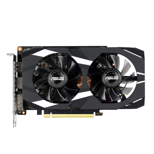 ASUS DUAL-GTX1650-O4GD6-P nVidia 4GB GDDR6 128bit PCIe videokártya